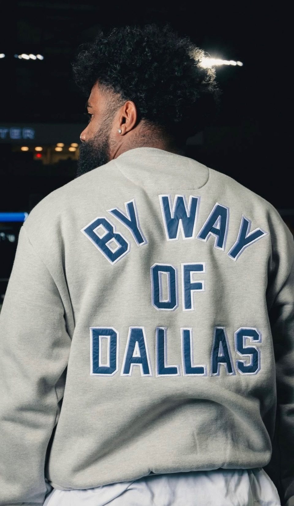 Dallas Cowboys custom satin jacket and NFL apparel, finished product and details