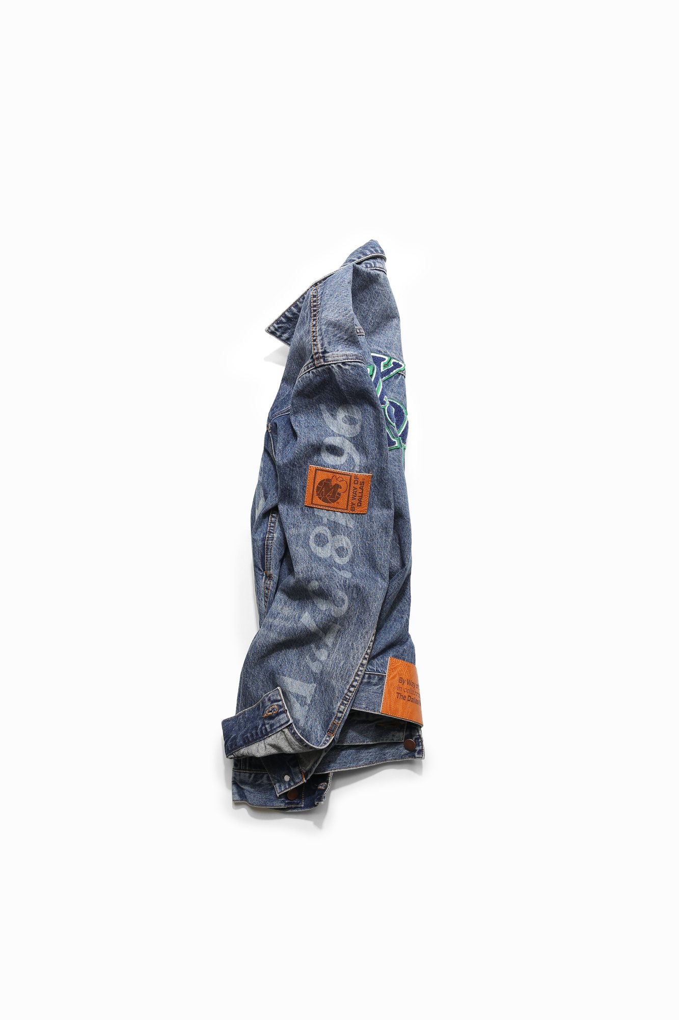 Dallas Mavericks custom denim jacket