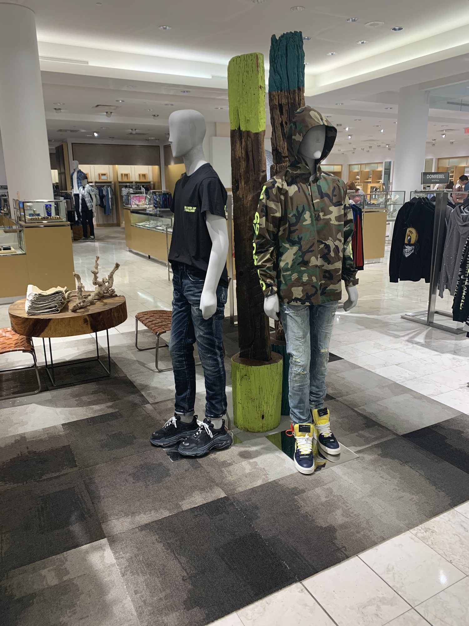 Collection on the floor and online at Neiman Marcus