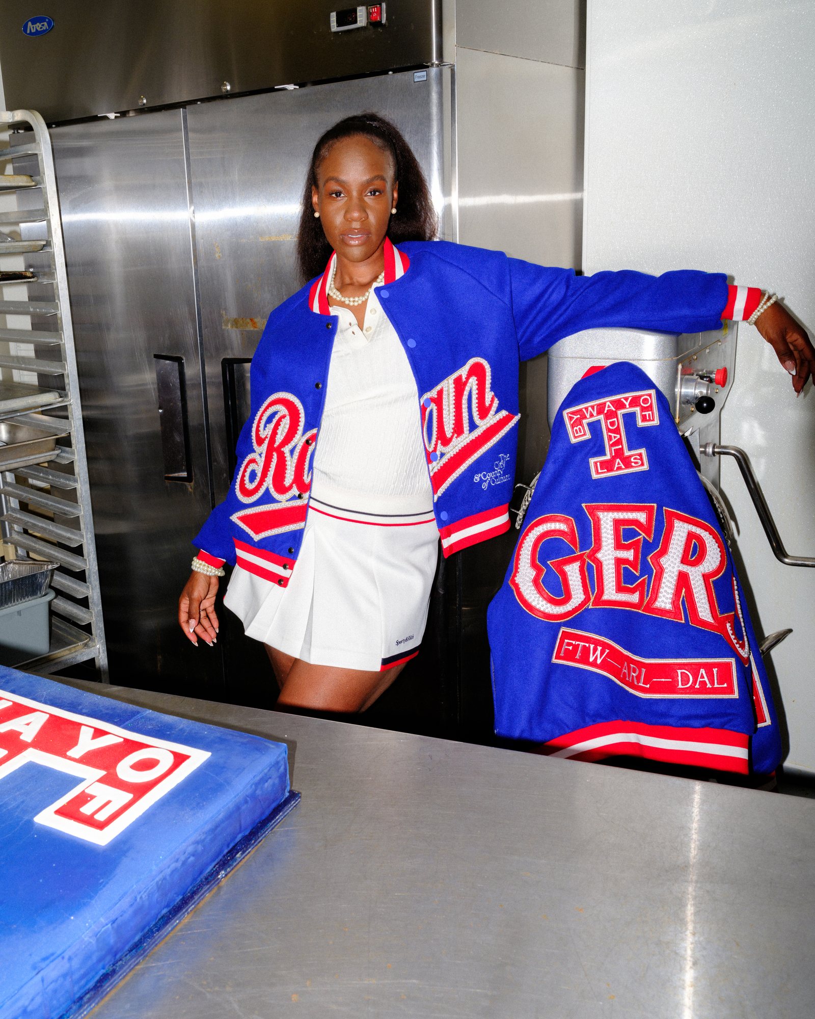 Texas Rangers custom jacket campaign and details