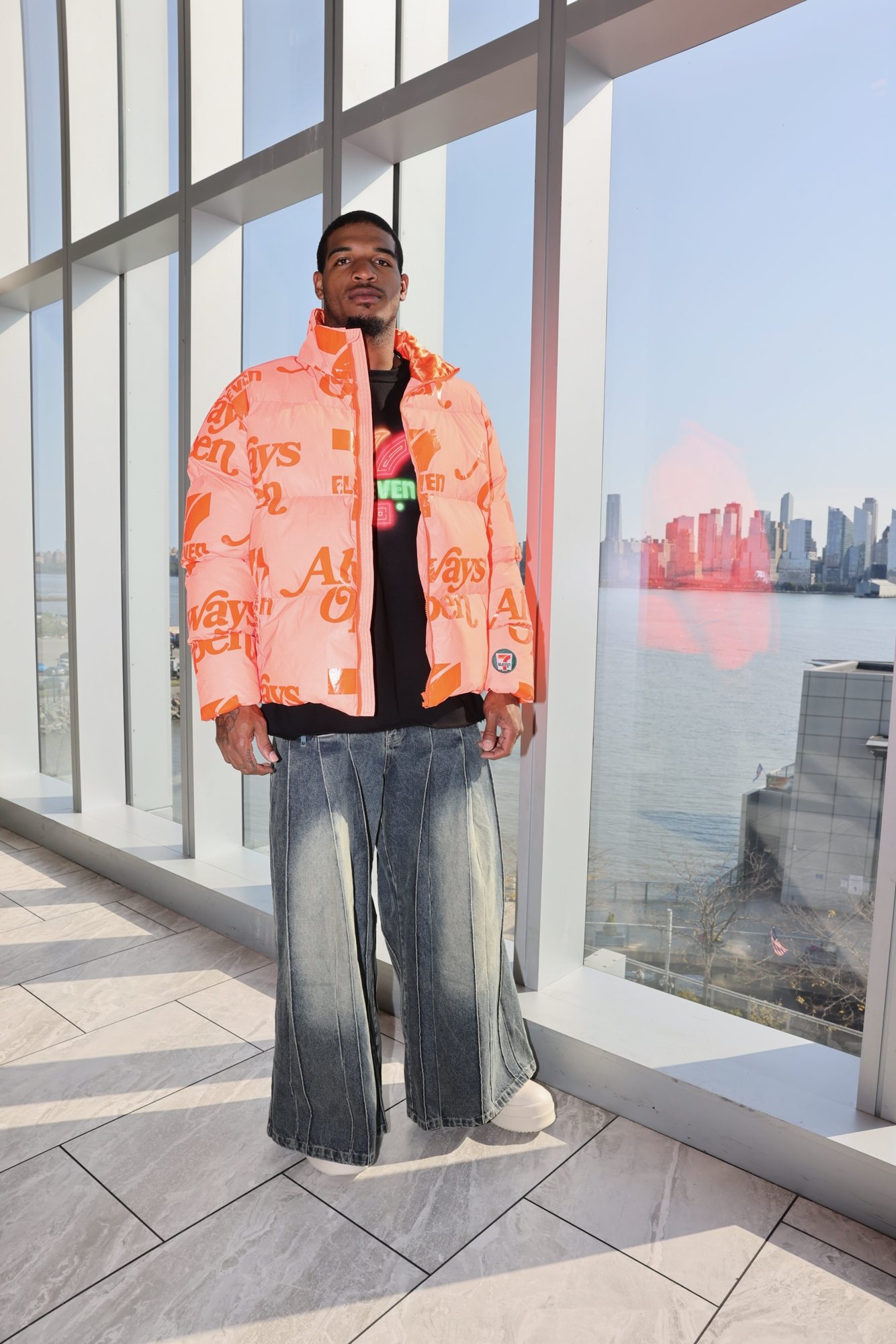 7-Eleven Always Open collection with Ja'Marr Chase, finished campaign photography