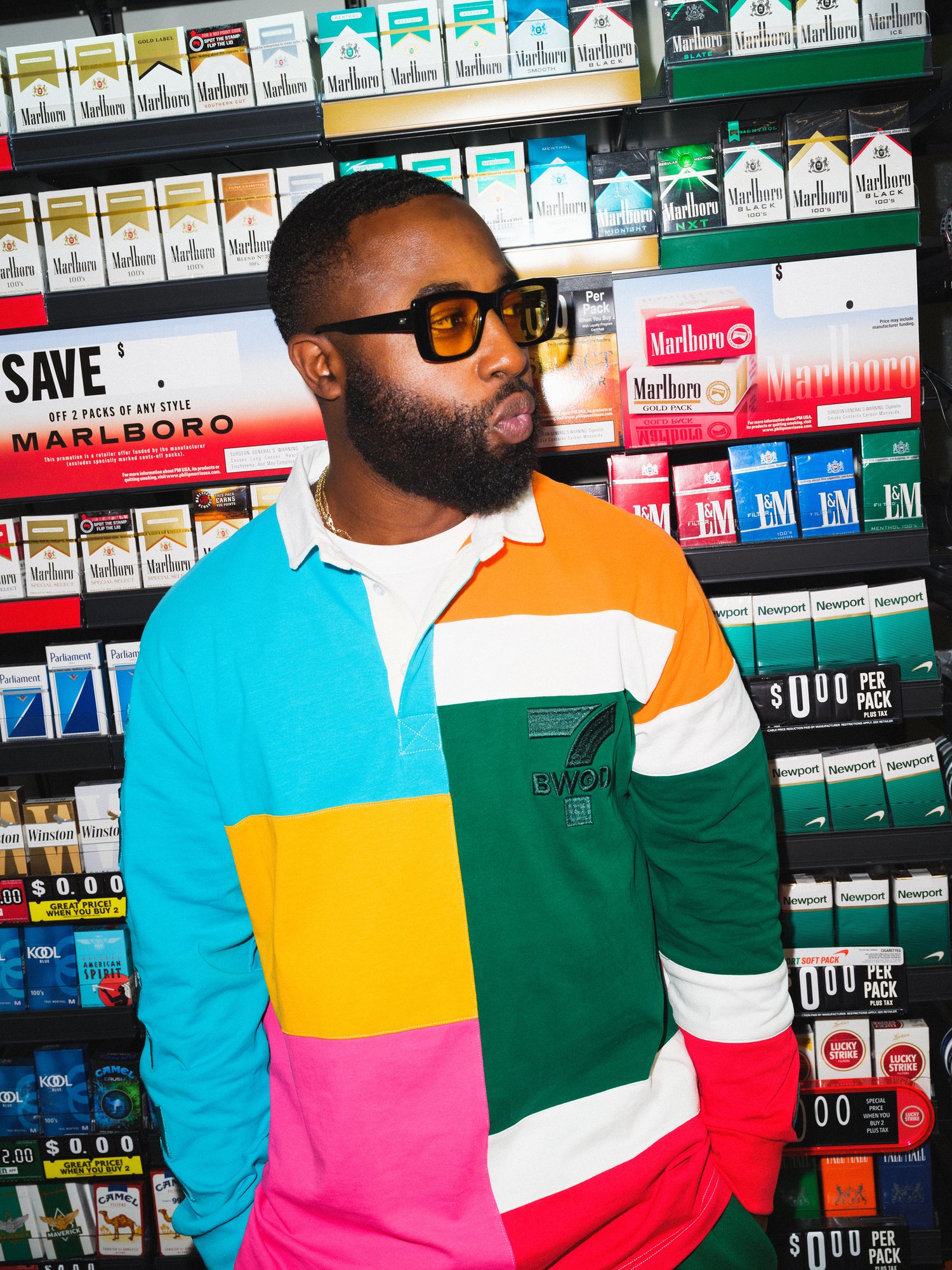 7-Eleven Always Open collection with Ja'Marr Chase, finished campaign photography